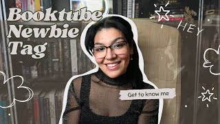 GET TO KNOW ME AS A BOOKTUBE NEWBIE | Booktube Newbie Tag | Booktube questions about me