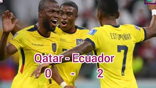 Qatar Vs Ecuador Live Match.Ecuador first goal fifa world cup 2022. Qatar World Cup 2022.  Qatar22