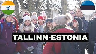 BEAUTIFUL TALLINN CITY - Free Walking Tour - #ESTONIA #TALLINN #DESITRAVELVLOG #EUROPETRIP PART-2