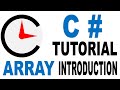 Minute Code: C# Array Introduction