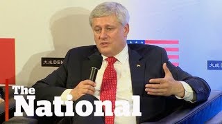 Stephen Harper blasts Trudeau government's handling of NAFTA negotiations