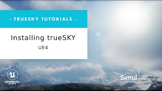 trueSKY - Setup for UE4