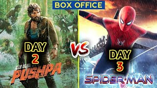 Pushpa vs Spider Man No Way Home Box Office Collection,Pushpa 2nd Day Collection,Pushpa Collections