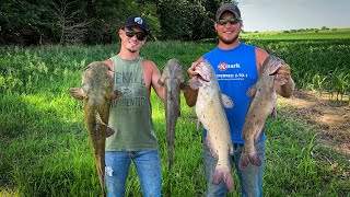 Bank Line Fishing on the Little Blue River