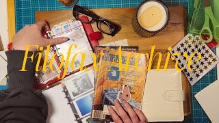 filofax pocket archive and refresh✍️🕯️