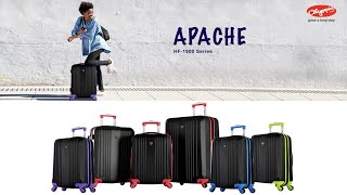 Olympia U S A  Apache 21 inch Expandable Hardside Carry On Luggage Spinner Suitcase with Hidden Comp