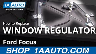 How to Replace Window Regulator 00-04 Ford Focus