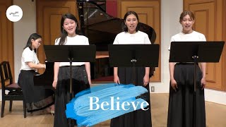 【合唱曲の王道】女声合唱「Believe 」