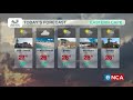 Weather forecast - 22 March 2020
