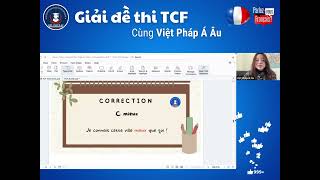 CÙNG VPAA LUYỆN GIẢI ĐỀ TCF !