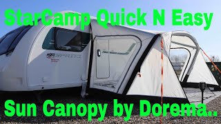 StarCamp Quick N Easy Air Sun Canopy by Dorema