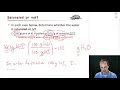 Solutions, part 2, saturated and unsaturated solutions