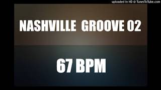 Nashville Groove 67 BPM - Drum Backing Track - Country 02