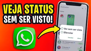 WHATSAPP!🔥Como ver STATUS DO WHATSAPP sem a pessoa saber