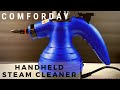 Comforday Handheld Steam Cleaner with attachments - Unboxing and Demonstration, restores granite new