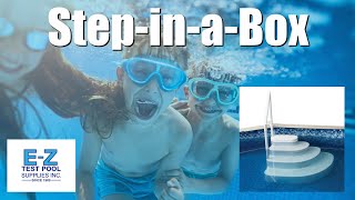 Blue Torrent Step-in-a-Box for Swimming Pools