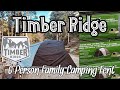 Timber Ridge 6 Person Dome Vestibule Family Camping Tent