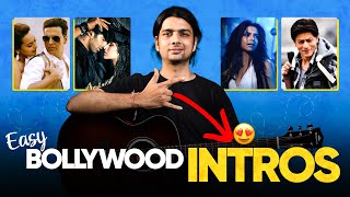 5 MUST KNOW Bollywood INTROS on Guitar | Guitar Lessons for Beginners | @Siffguitar
