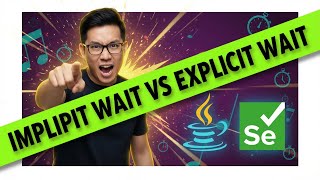 Implicit Wait vs Explicit Wait in Selenium with #java (Live Coding + Interview Guide) #selenium