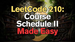 LeetCode 210: Course Schedule II Made Easy For Complete Beginners – Python Tutorial