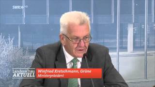 Kretschmann weist Palmer zurecht - Aussagen nicht hilfreich - Verständnis für Kommunen - SWR HD