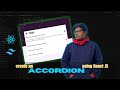 Build an Accordion using React JS #reactjs #webdevelopment