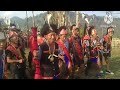 konyak aoleang festival celebration at longzang village district mon nagaland. 2024.