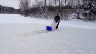 Dad\'s homemade Zamboni Dad\'s homemade Zamboni