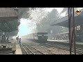 speedy kurigram express train passing raninagar railway station route dhaka kurigram br