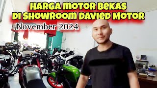 Harga motor bekas di showroom Davied Motor bulan November 2024 | Inal sruntulan