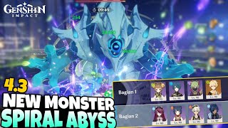 Line Up Monster Baru Spiral Abyss 4.3 (Tim Karakter B4) - Genshin Impact