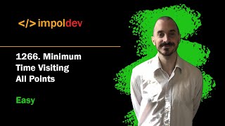 Minimum Time Visiting All Points | LeetCode 1266 - Python