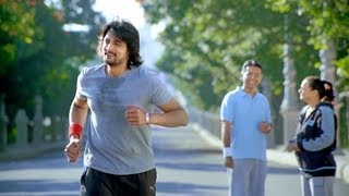 Kiccha Sudeep Jogging.