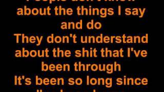 kid rock only god knows why lyrics video
