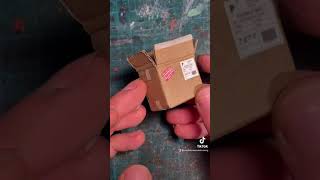 How To Make a Realistic Miniature Cardboard Box!! #shorts #youtubeshorts