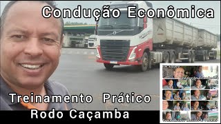 Volvo Euro 6 FH 540cv 6x4T Rodo Caçamba Treinamento de Condução Econômica na Pratica