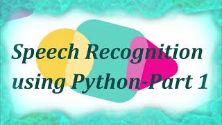 Speech Recognition of AudioFile using Python - Part 1😊😊😊 | Transcribe the audio file | J Academy