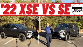 Comparing 2022 RAV4 Hybrid XSE vs SE: What's the Best Value?