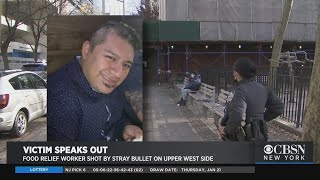 Food Relief Worker Shot By Stray Bullet On Upper West Side Speaks Out