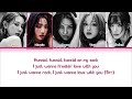 g i dle rollie lyrics color coded lyrics