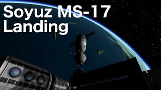 Soyuz MS-17 Landing | Mission Breakdown (Kerbal Space Program)