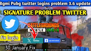 Signature does not match problem in bgmi ios Fix || How To Fix Bgmi Twitter Login Problem in IPhone