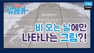 [핫클립유레카] 비가 내려야만 볼 수 있는 그림이 있다? / YTN 사이언스