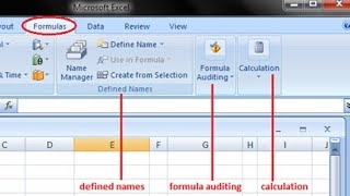 Formoula Tab in Microsoft Excel || Complete Ms excel series