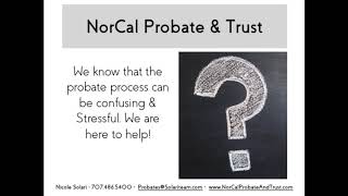 Top Selling Solano Real Estate Team Can Help Sell Your Probate Property FAST!