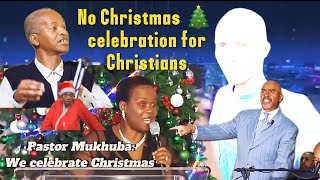 Christmas turmoil for Christians | Pastor Mukhuba opposing Brother Enigma \u0026 Gino Jennings.Kushubile