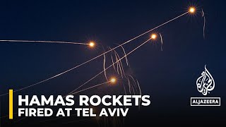 Hamas launches rocket barrage into Israel