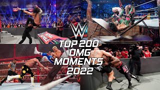 WWE TOP 200 OMG MOMENTS 2022