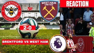 Brentford vs West Ham 2-0 Live Stream Premier league Football EPL Match Today Commentary Highlight