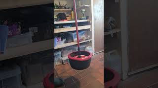 Vileda Spin & Clean Mop removal from the bucket